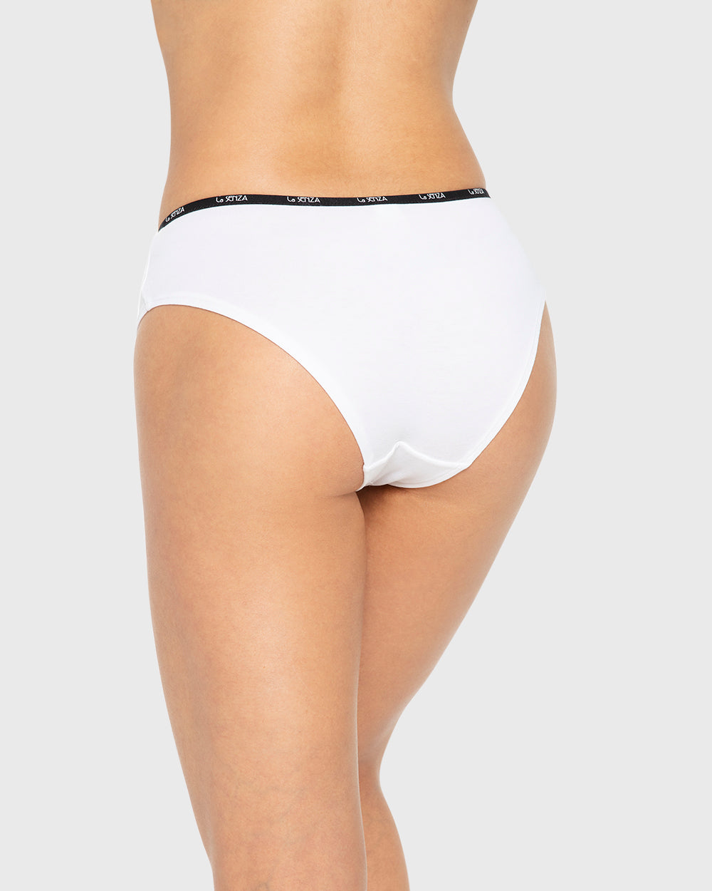 Essentials Hipster Cotton - Skinny Logo White With Black / M