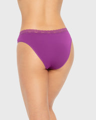 Us Bikini Modal With Beloved Trim Sparkling Grape / M