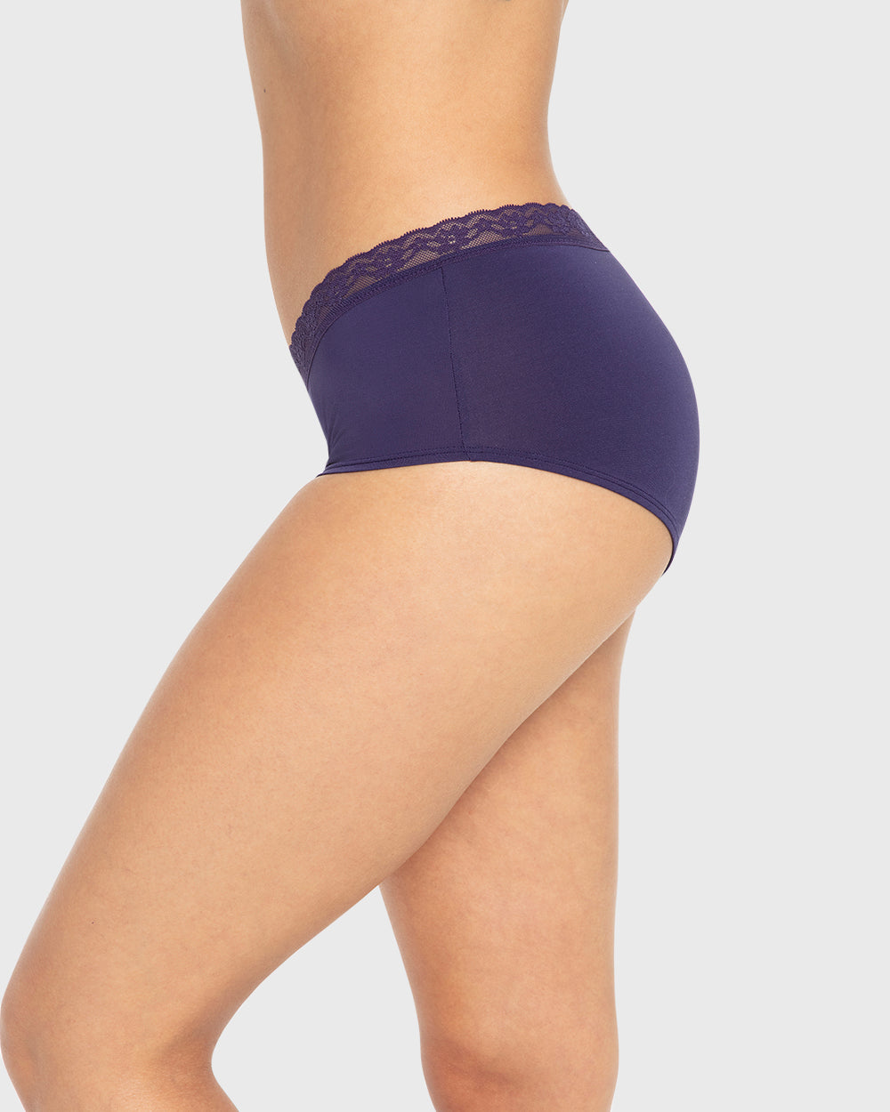 Us Boyshort Modal With Beloved Trim Celestial Sky / M