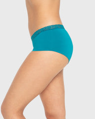 Us Boyshort Modal With Beloved Trim Tahitian Tide / M