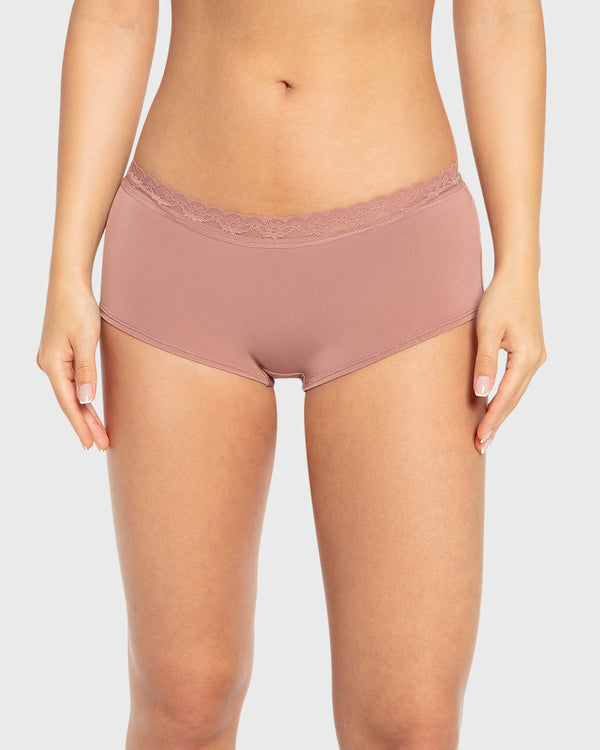 Us Boyshort Modal With Beloved Trim Deer / M