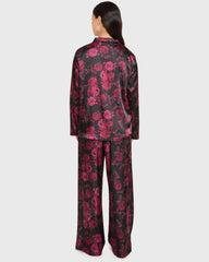 La Senza Sexy Sleep Satin Two Piece Long Pant Pajama Set