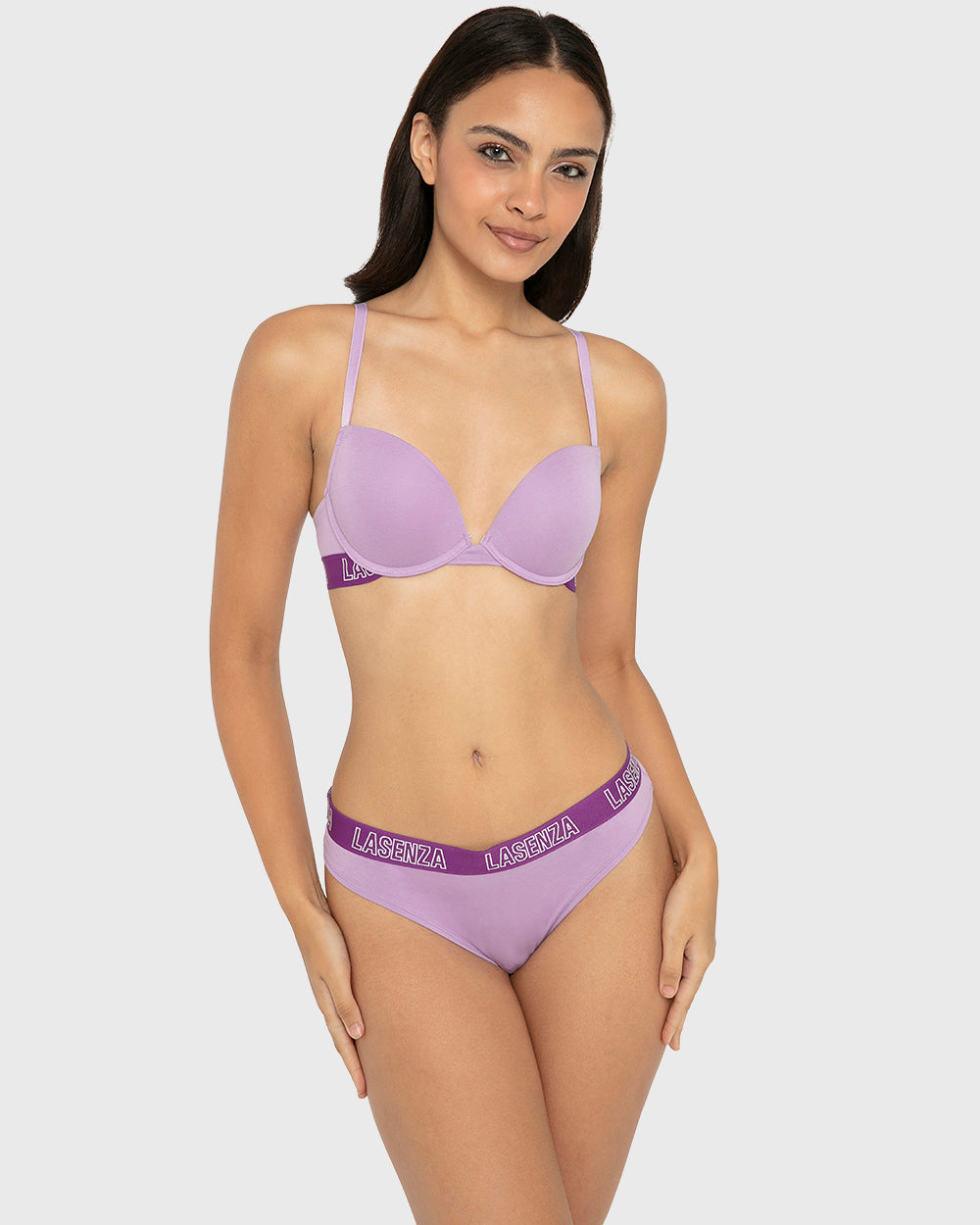 Rx Pu Pl Knockout Cdp Logo Ctn Regal Orchid With Sparkling Grape / 34B