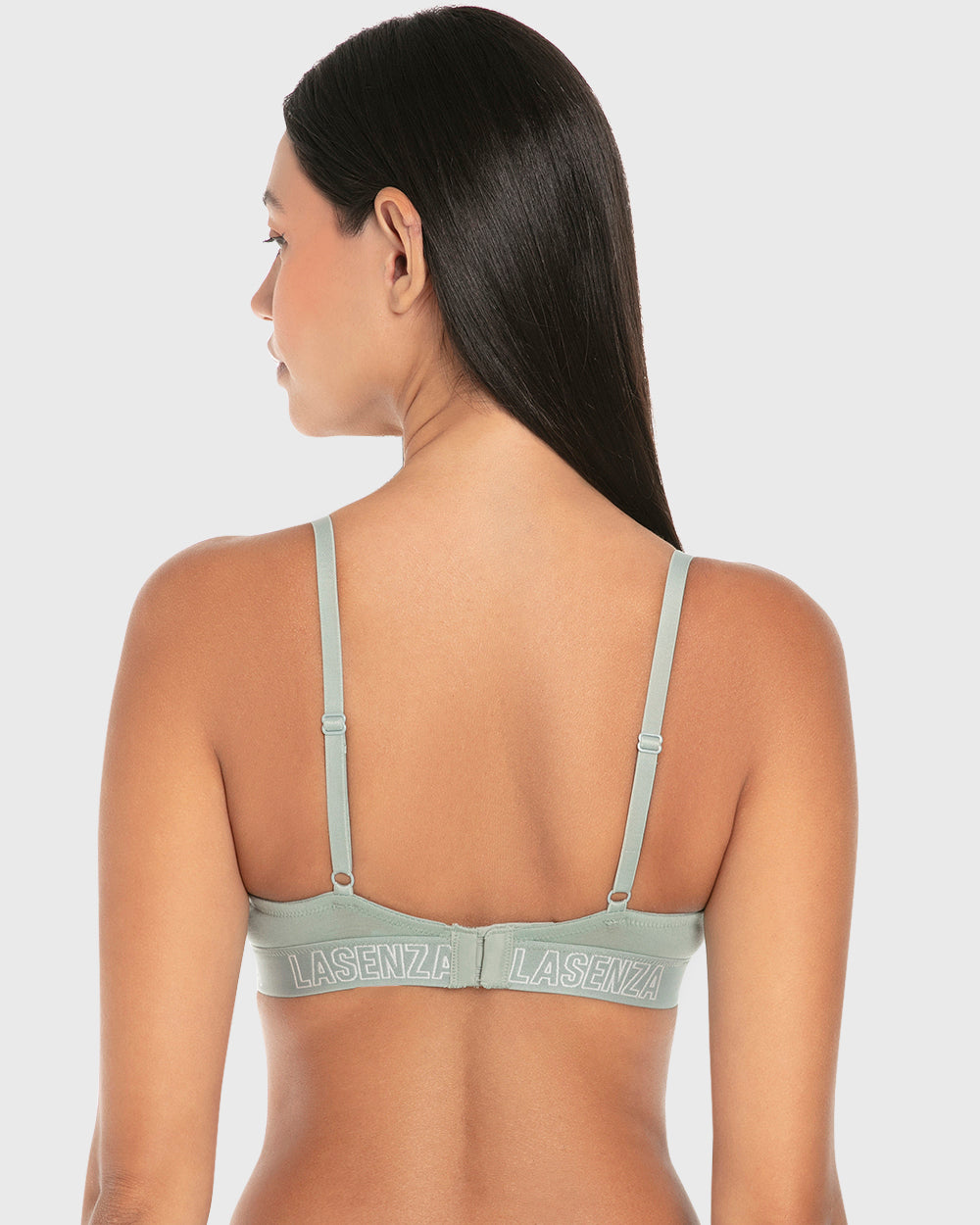 La Senza Remix Lightly Lined Demi Bra Iceberg Green / 34B