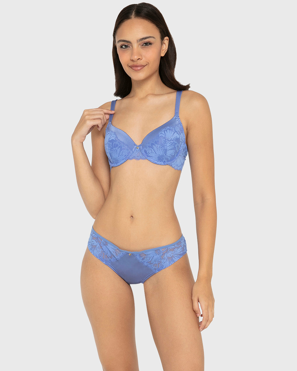 Diva Thong Lavish Lc Sides And Bk Wedgewood / M