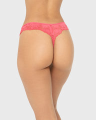 Diva Thong Lavish Lc Sides And Bk Party Punch / M