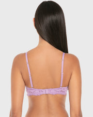 La Senza Beyond Sexy Gel Padding Plunge Bra Regal Orchid / 34B