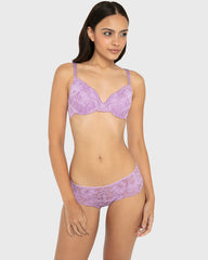 Ss Ll Flc Ao Lavish Lace Regal Orchid / 34B