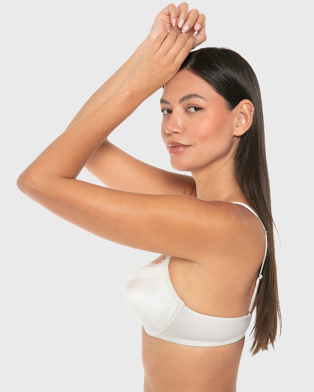 La Senza Beyond Sexy Gel Padding Plunge Bra Ivory / 34B