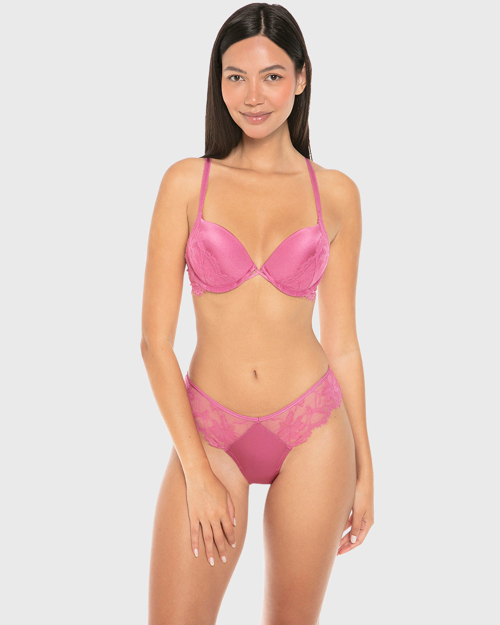 La Senza Diva Cheeky Panty Red Violet / M
