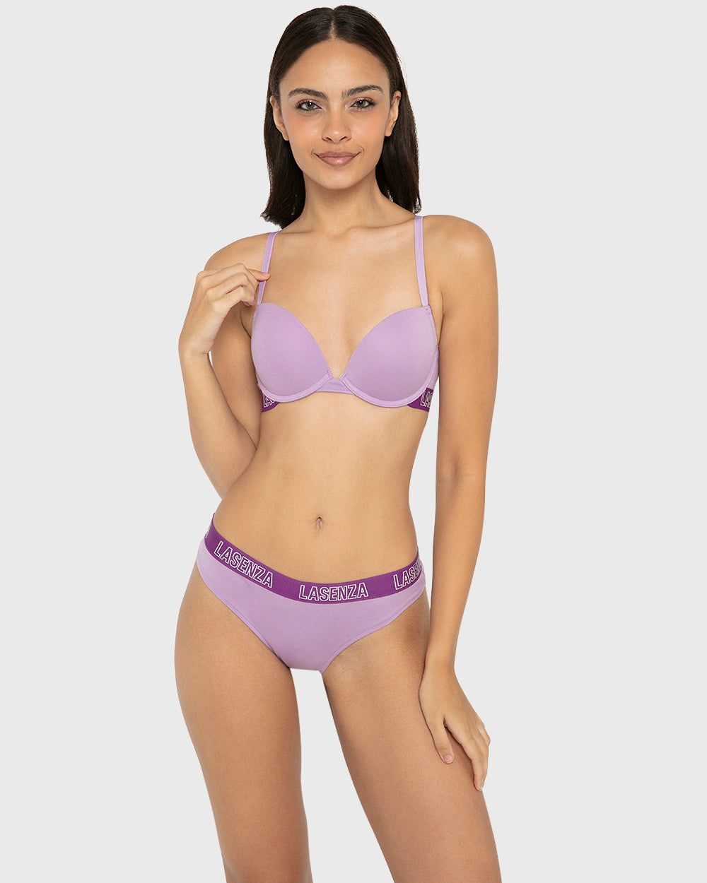Rx Thong Knockout Logo Regal Orchid With Sparkling Grape / M