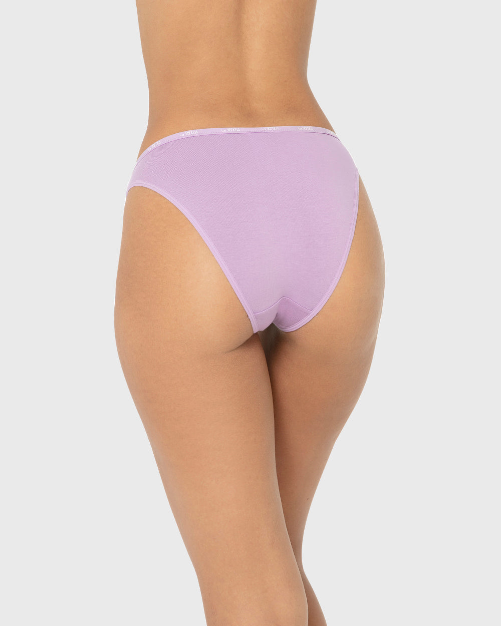 Essentials Bikini Cotton - Skinny Logo Regal Orchid / M