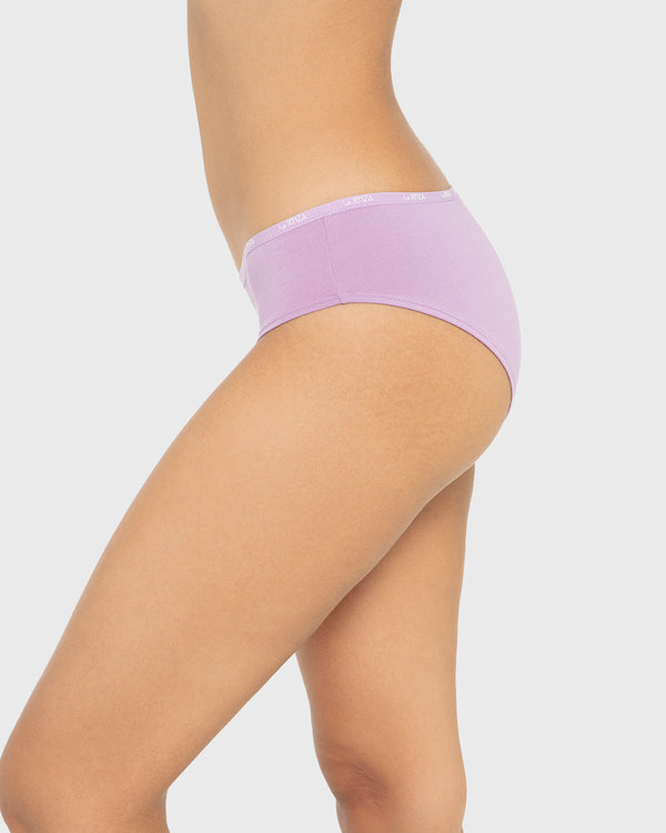 Essentials Hipster Cotton - Skinny Logo Regal Orchid / M