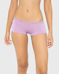Us Boyshort Modal With Beloved Trim Regal Orchid / M