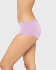Us Boyshort Modal With Beloved Trim Regal Orchid / M