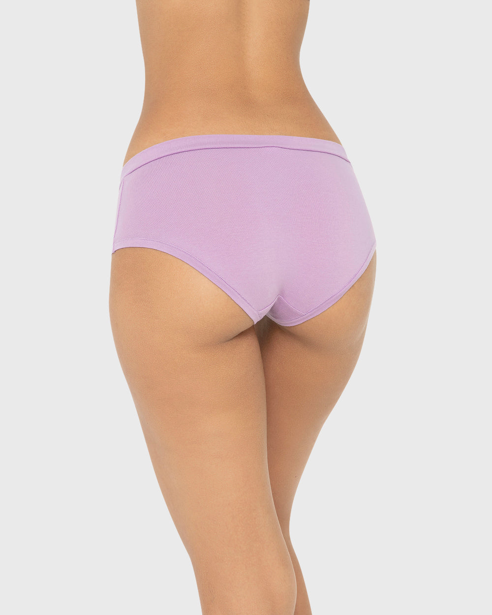 Essentials Cotton Hipster Wide V Waist Regal Orchid / M