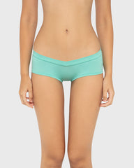 Essentials Cotton Hipster Wide V Waist Pool Blue / M