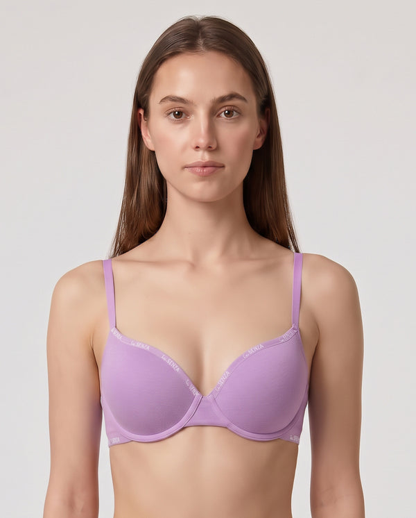 La Senza Remix Lightly Lined Cotton Demi Bra Default Title / 34B