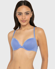 Rx Pu Pl Skinny Logo Ctn Wedgewood / 34B