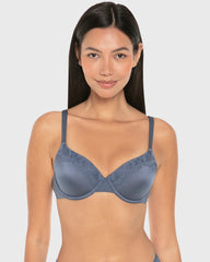 La Senza So Sexy Lightly Lined Full Coverage Bra Vintage Indigo / 34B
