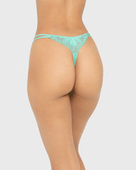 Diva Hl String Thong Lavish Lc W Strappy Sides Pool Blue / M