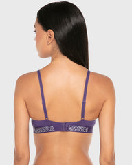 RX PU PL KNOCKOUT CDP LOGO CTN Mulberry Purple / 34B