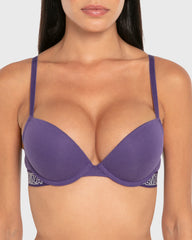 RX PU PL KNOCKOUT CDP LOGO CTN Mulberry Purple / 34B