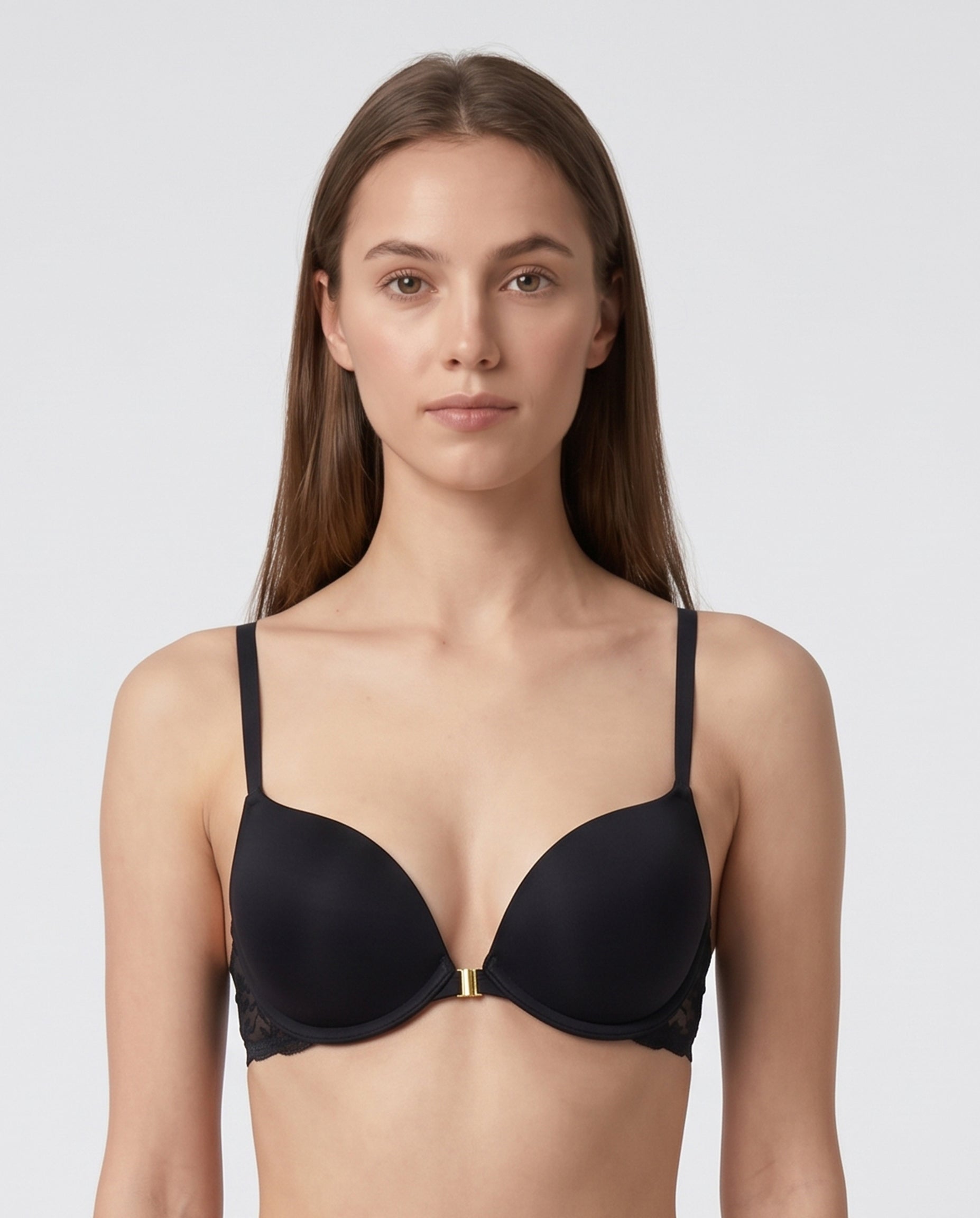 La Senza Beyond Sexy Gel Padded Microfibre Plunge Bra Default Title / 34B