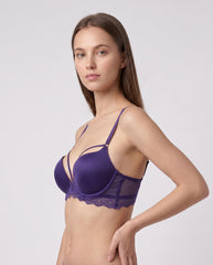 La Senza Beyond Sexy Gel Padded Microfibre Plunge Bra Default Title / 34B