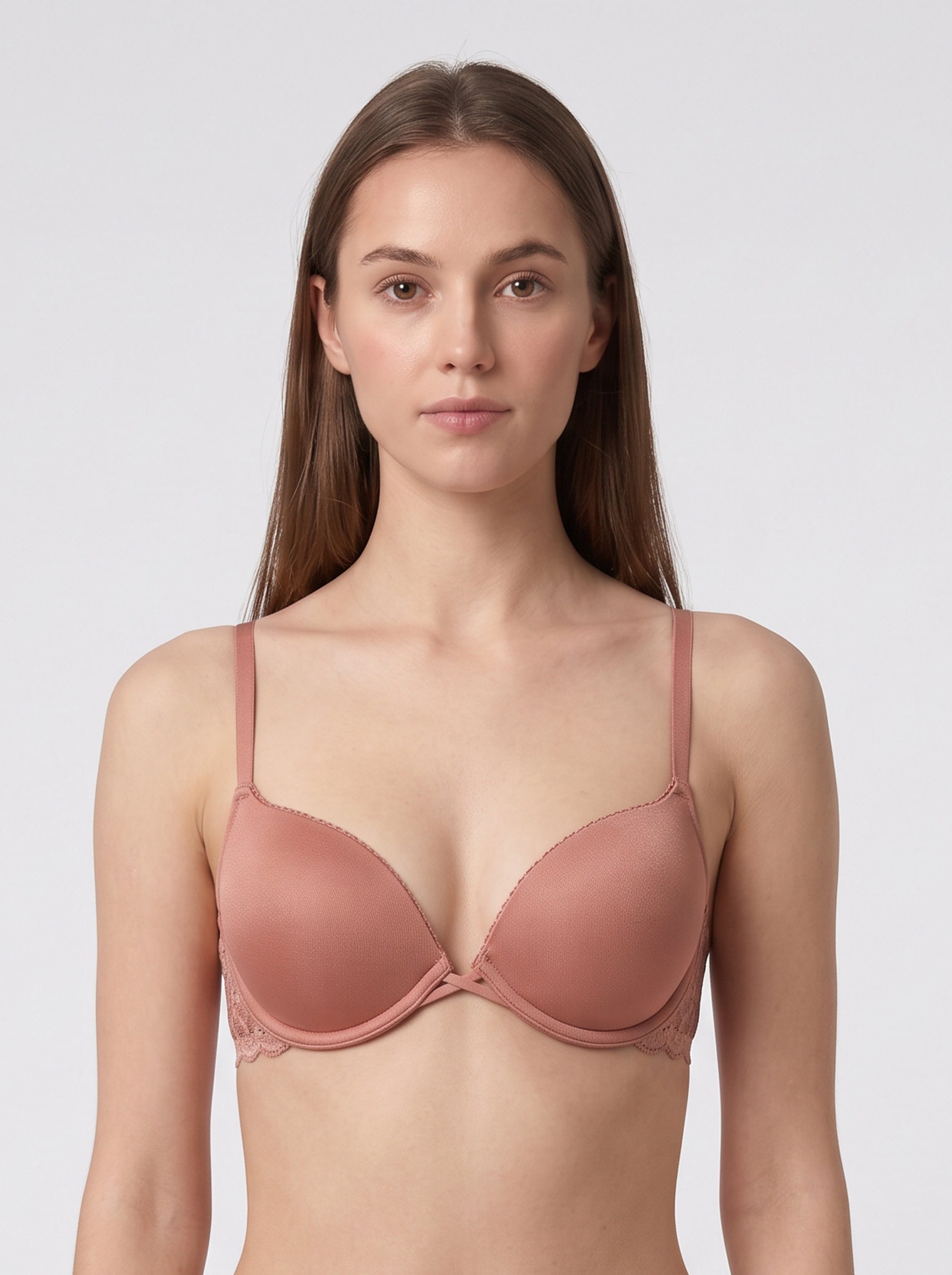 La Senza Hello Sugar Double Push Up Microfibre Plunge Bra Default Title / 34B