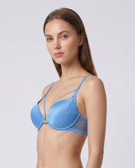 La Senza Hello Sugar Double Push Up Lace Plunge Bra Default Title / 34B