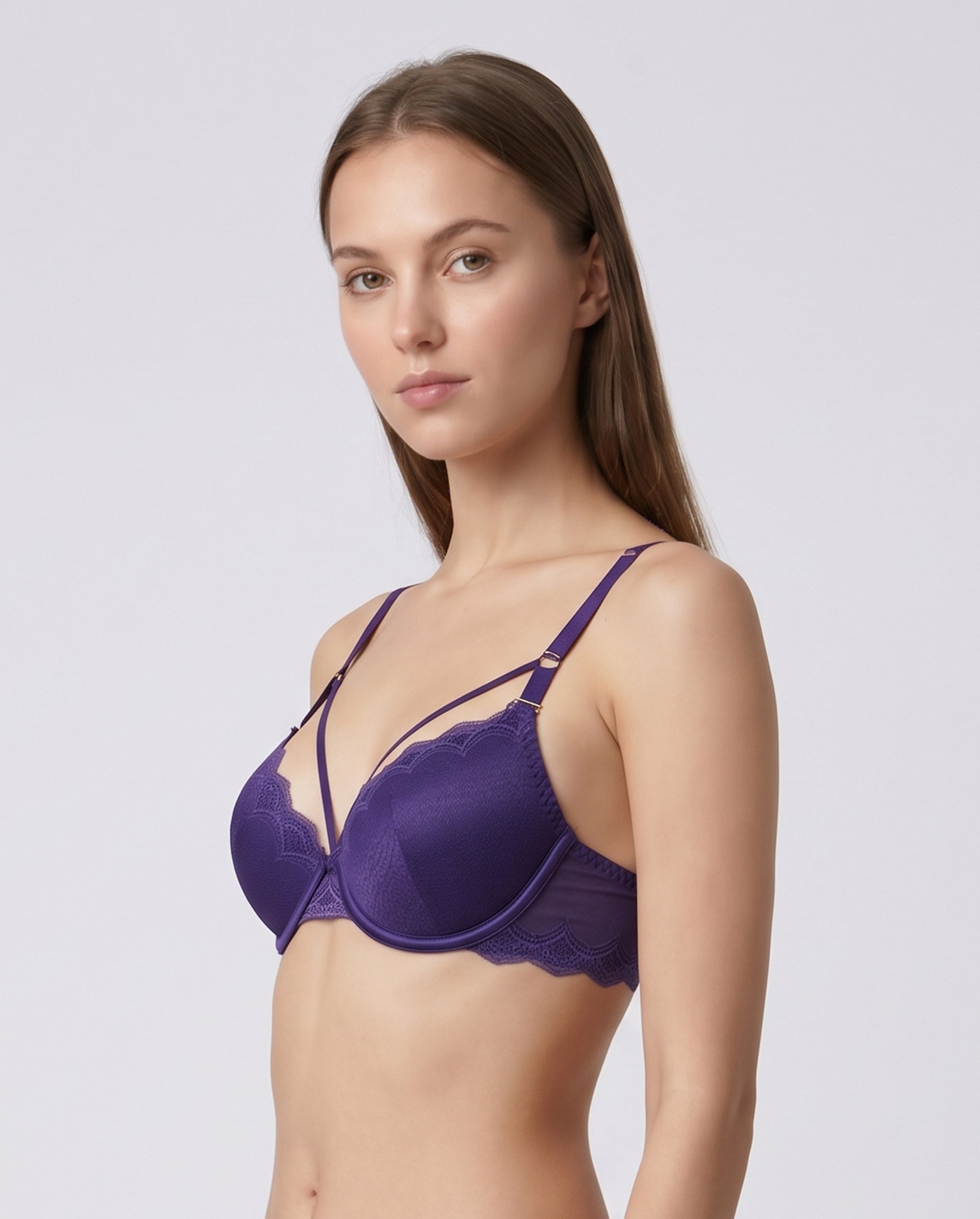 La Senza So Sexy Lightly Lined Lace Full Coverage Bra Default Title / 34B
