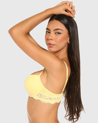 La Senza Remix Plunge Push Up Cotton Wired Bra