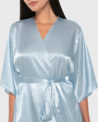 La Senza Sexy Sleep Satin Robe Lingerie Skyway / S/M