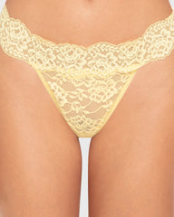 RX THONG SUPERSTAR CHIC LACE Pale Banana / M