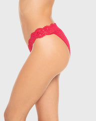 RX HL/HW MINI CHEEKY SUPERSTAR CHIC LACE Passion Red / M