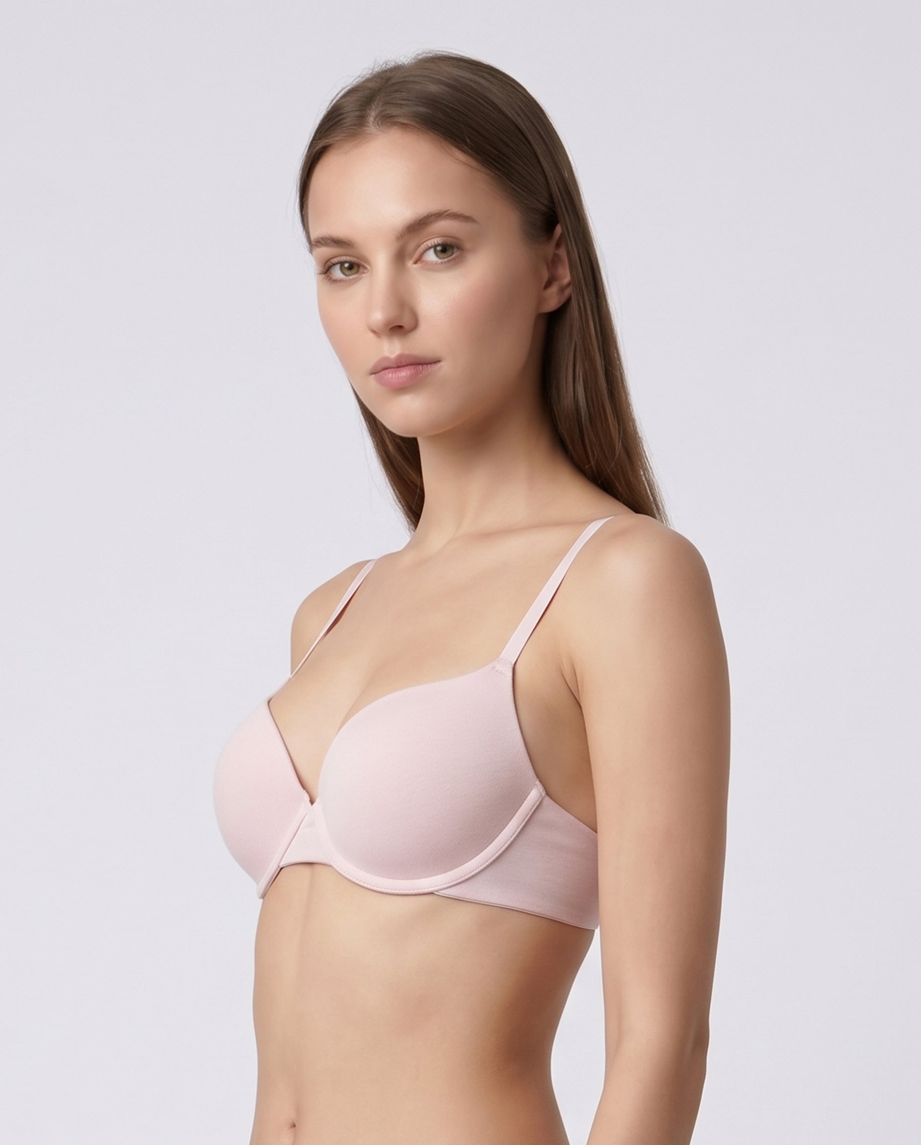 La Senza Remix Lightly Lined Cotton Demi Bra Default Title / 34B