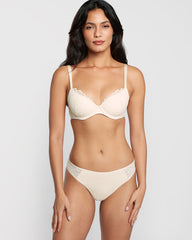 La Senza Obvious Full Coverage Bra Ivory / 34B