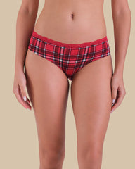 LA SENZA HIPSTER TRENDY ULTRASOFT PANTIES SBCK / S