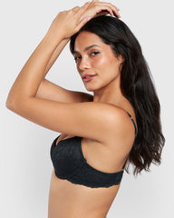 La Senza Obvious Full Coverage Bra Black / 34B