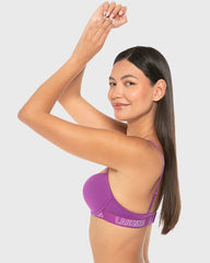 La Senza Remix Push Up Plunge Bra Sparkling Grape / 34B