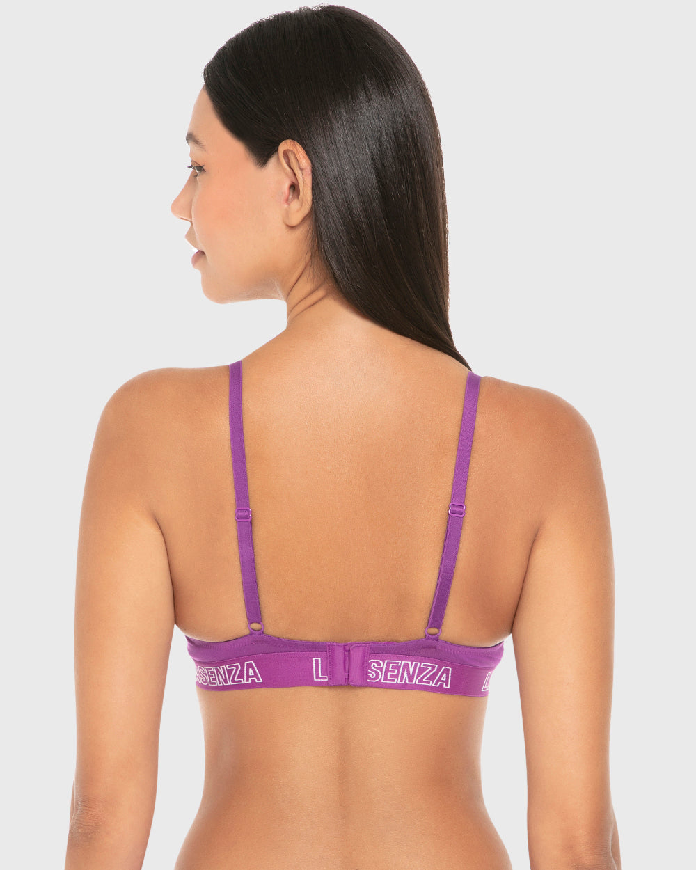La Senza Remix Push Up Plunge Bra Sparkling Grape / 34B