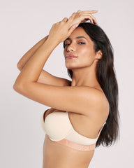 La Senza Trendy Pushup Plunge Bra IVORY / 34B