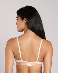 La Senza Trendy Pushup Plunge Bra IVORY / 34B