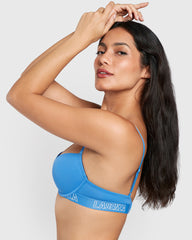 La Senza Trendy Pushup Plunge Bra DARK BLUE / 34B