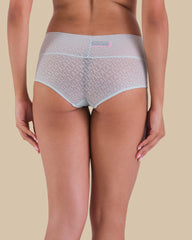 LA SENZA BOYSHORT MESH V WAIST REMIX TRENDY PANTIES SN27 / S