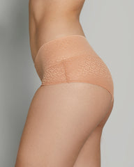 LA SENZA BOYSHORT MESH V WAIST TRENDY REMIX PANTIES GXCM / M