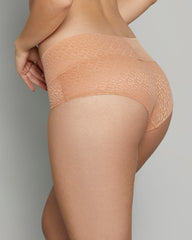 LA SENZA BOYSHORT MESH V WAIST TRENDY REMIX PANTIES GXCM / M