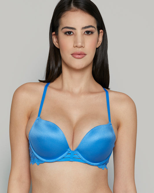 LA SENZA TROPADELIC BEYOND SEXY BLUE BRA N1S0 / 34C
