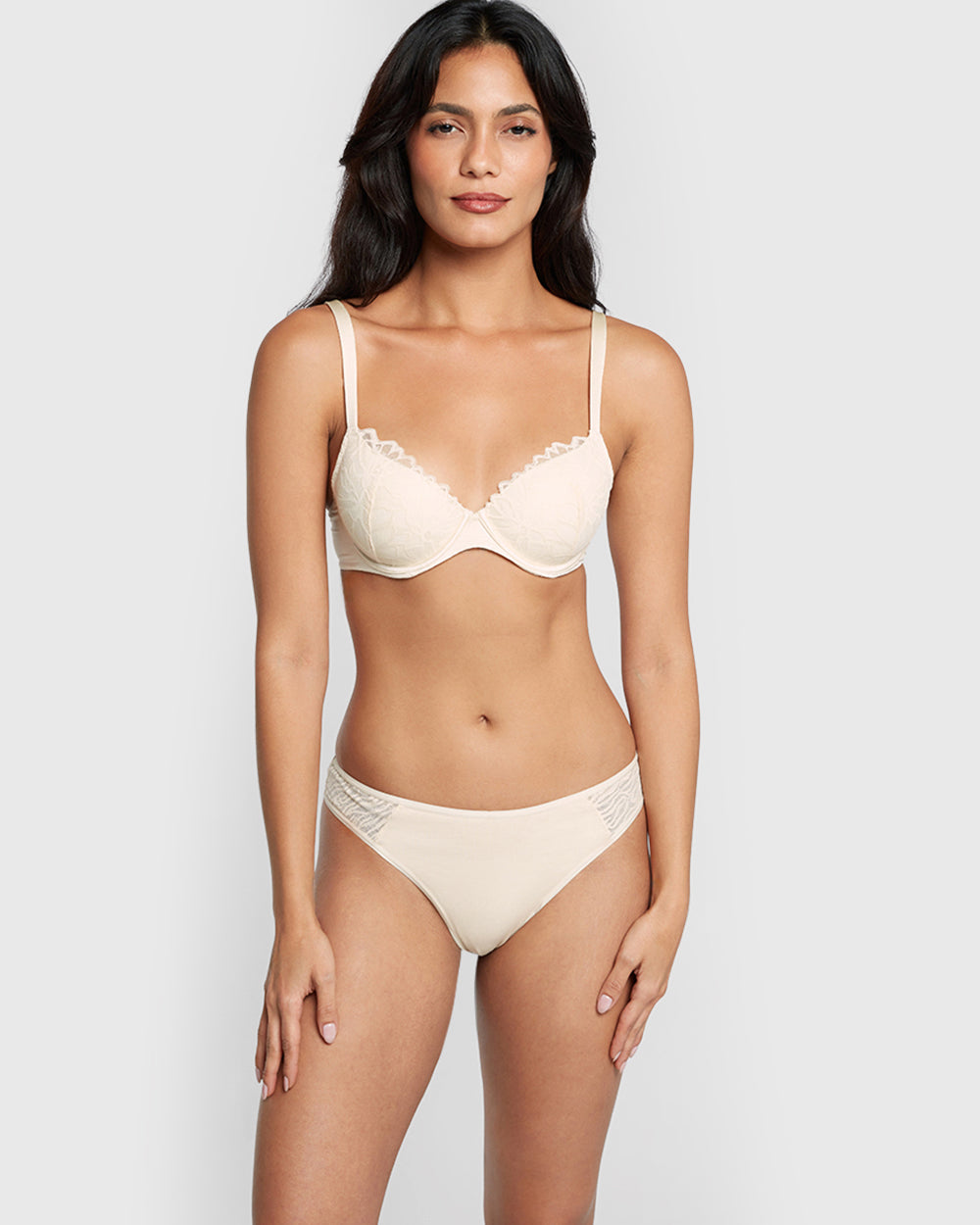 La Senza Trendy Thong Panty IVORY / M